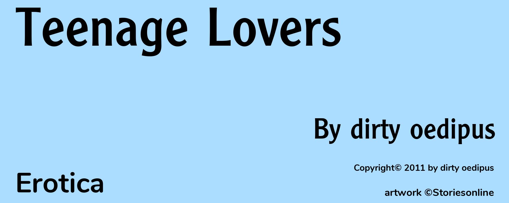 Teenage Lovers - Cover