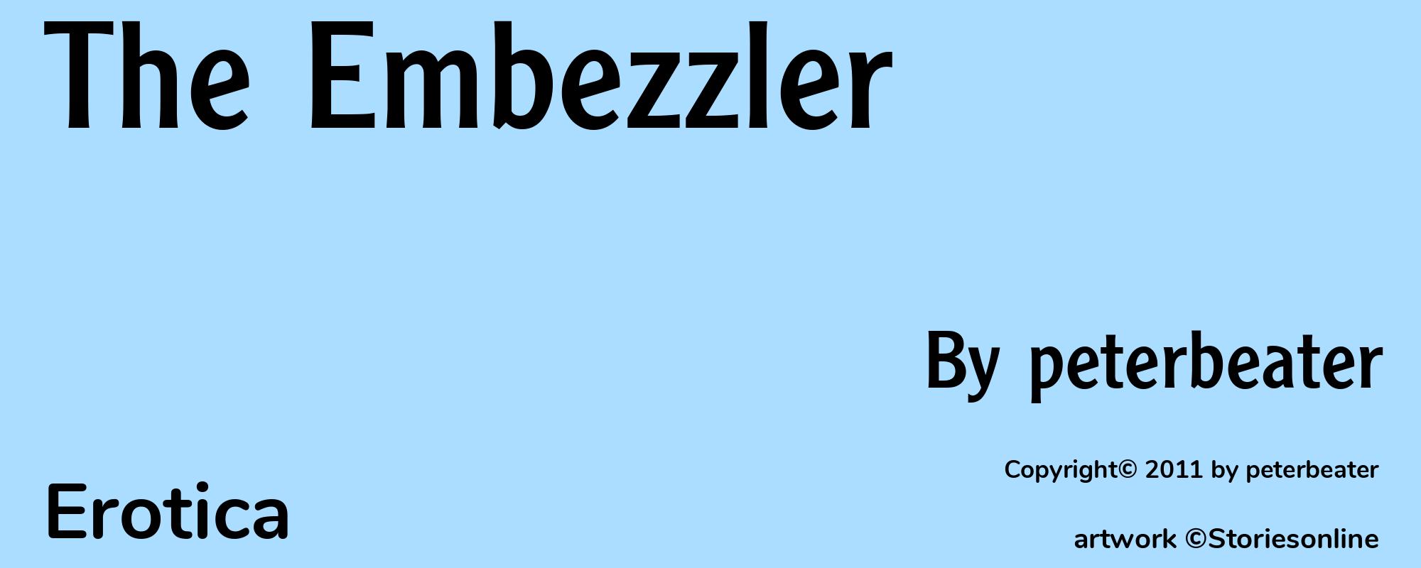 The Embezzler - Cover