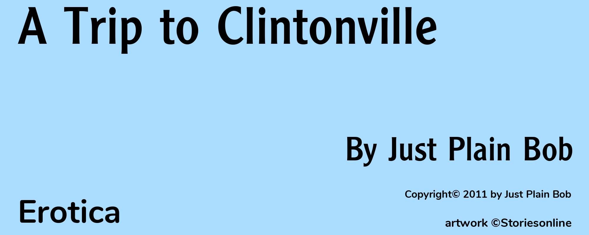 A Trip to Clintonville - Cover
