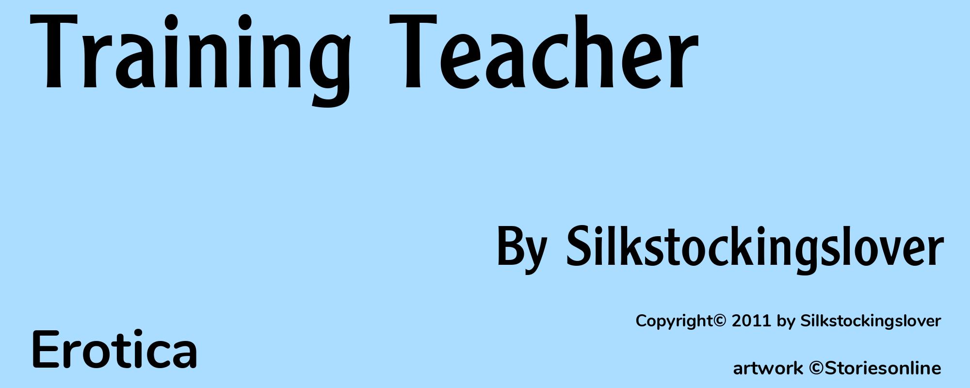 Training Teacher - Cover