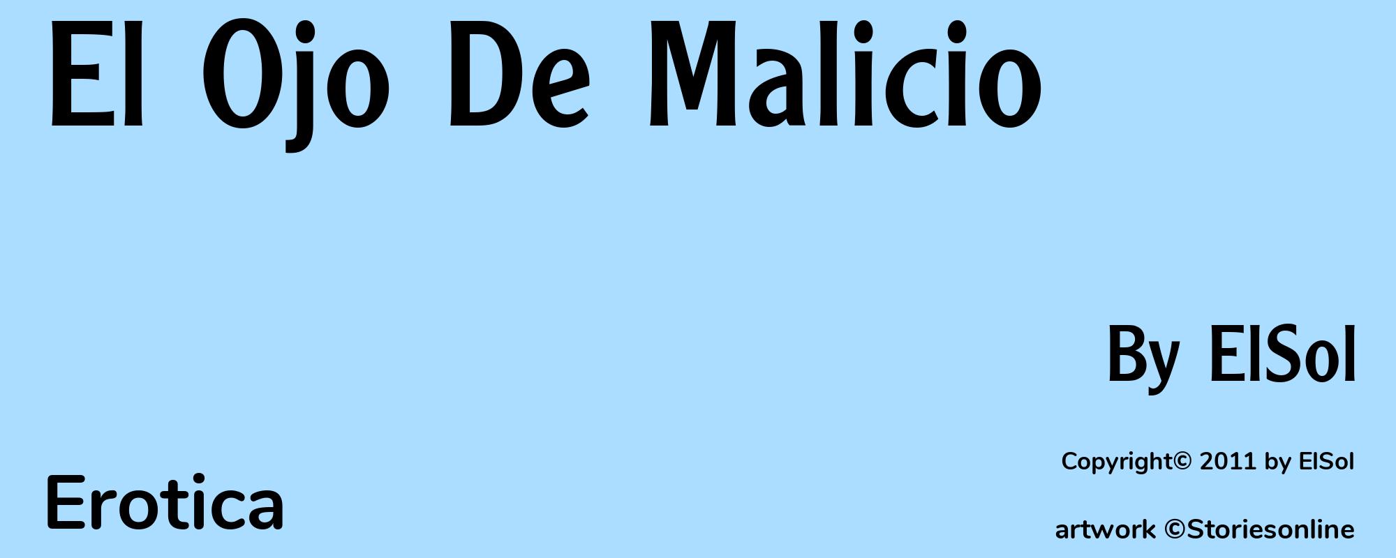 El Ojo De Malicio - Cover