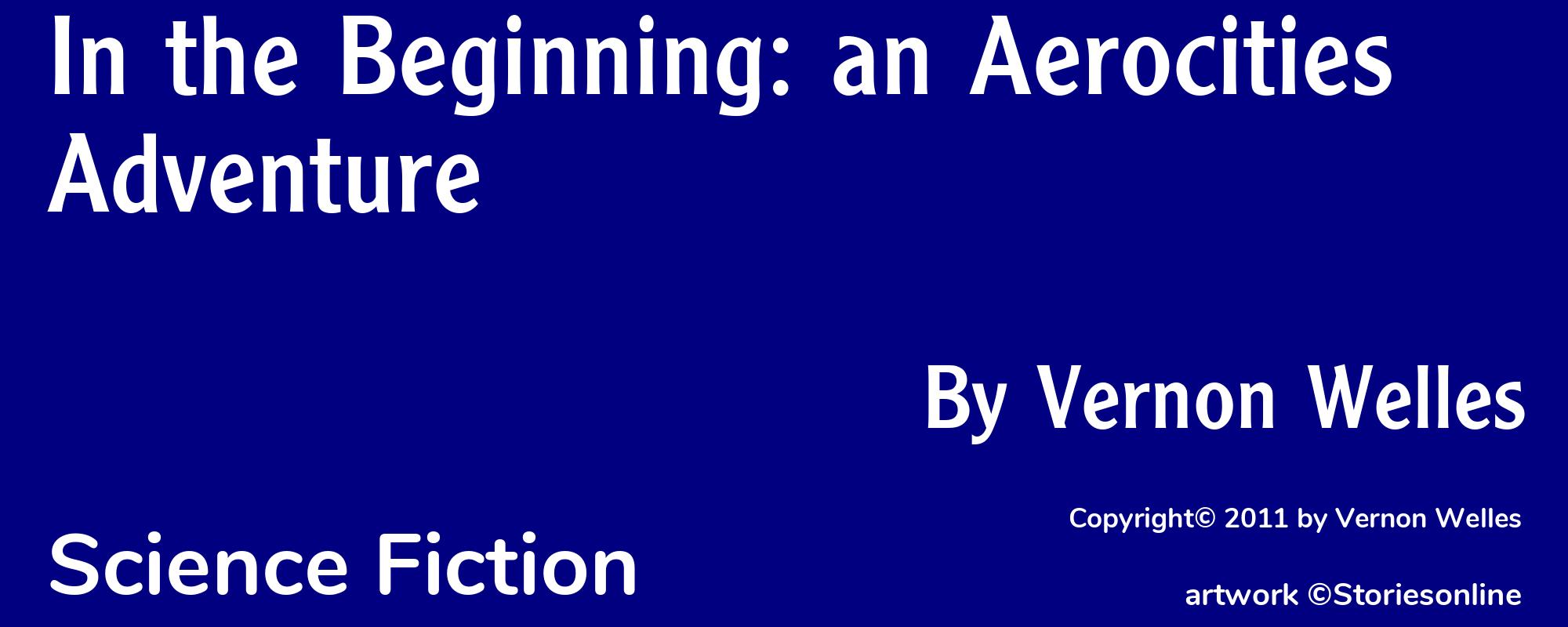 In the Beginning: an Aerocities Adventure - Cover