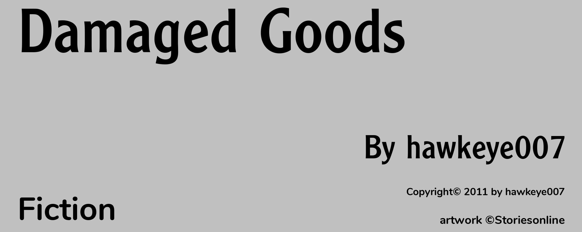 Damaged Goods - Cover