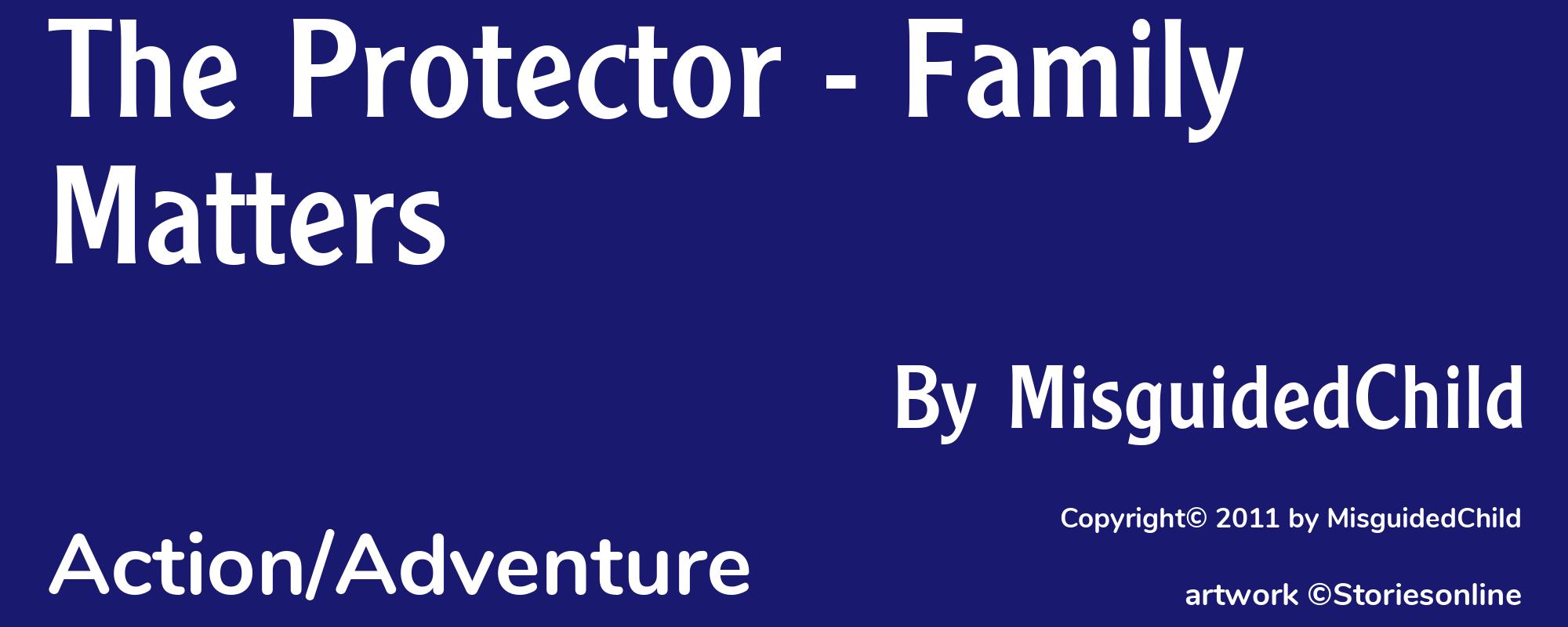 The Protector - Family Matters - Cover