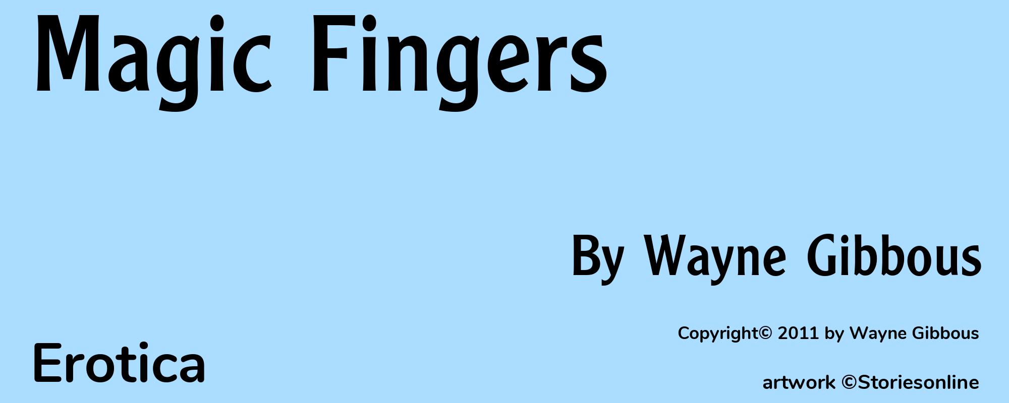 Magic Fingers - Cover