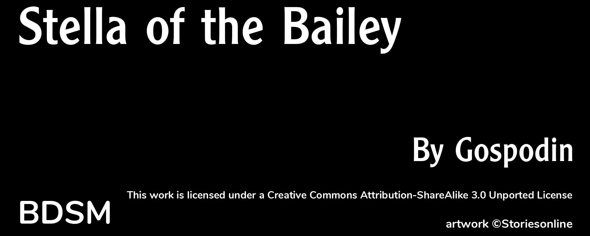 Stella of the Bailey - Cover