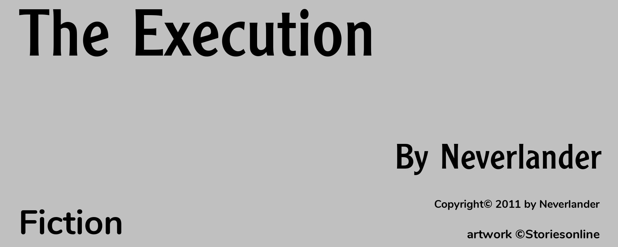 The Execution - Cover