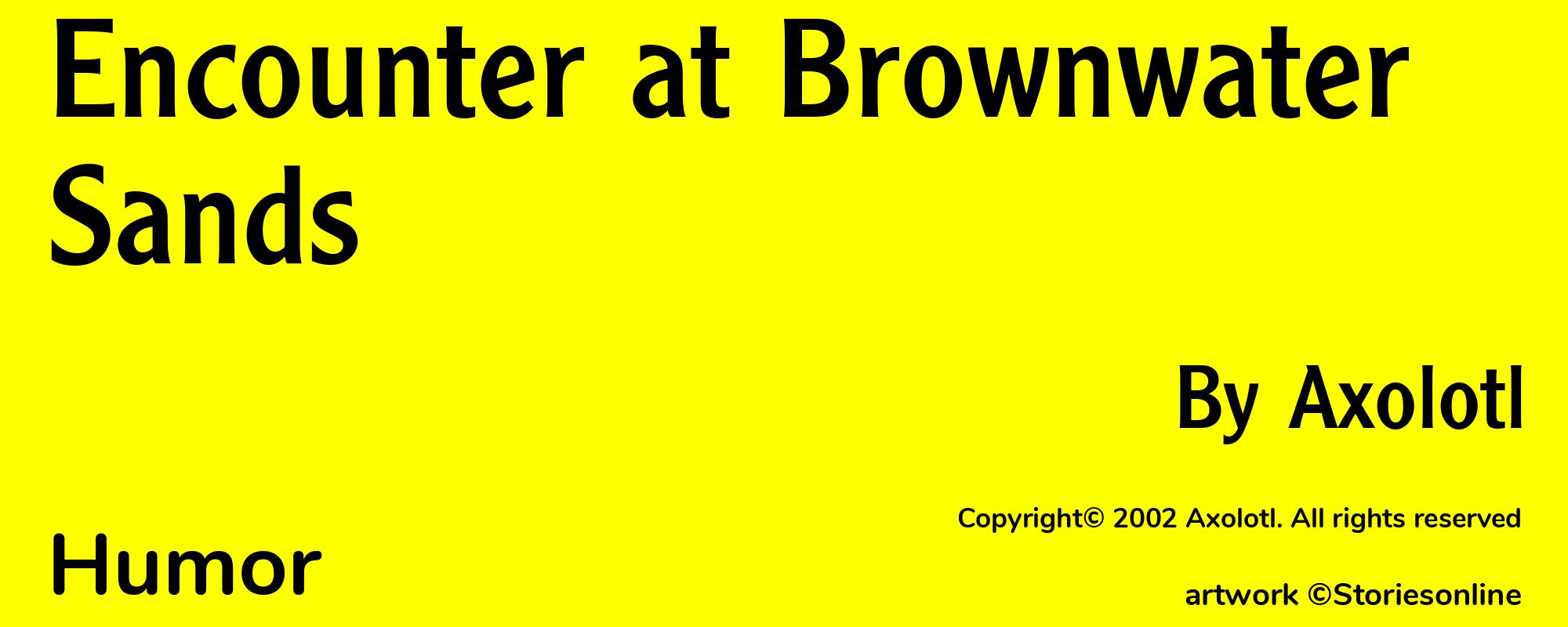 Encounter at Brownwater Sands - Cover