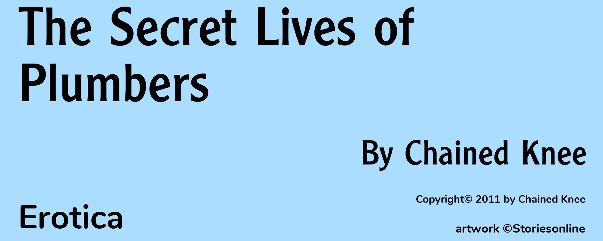 The Secret Lives of Plumbers - Cover