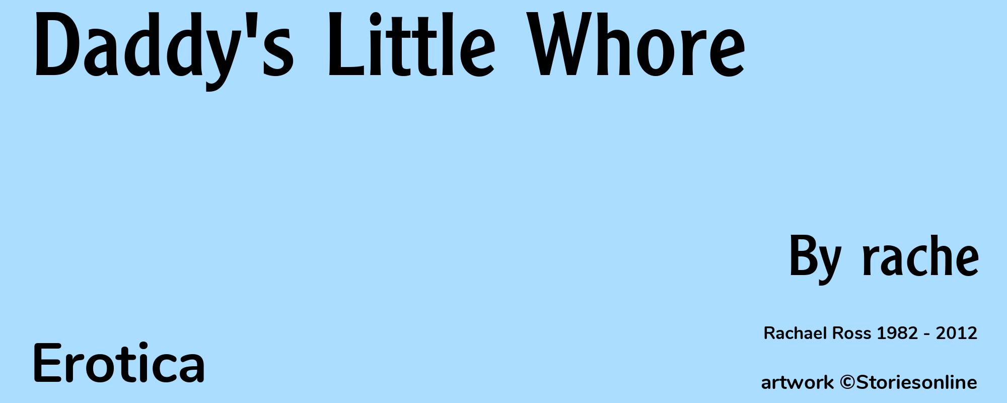 Daddy's Little Whore - Cover