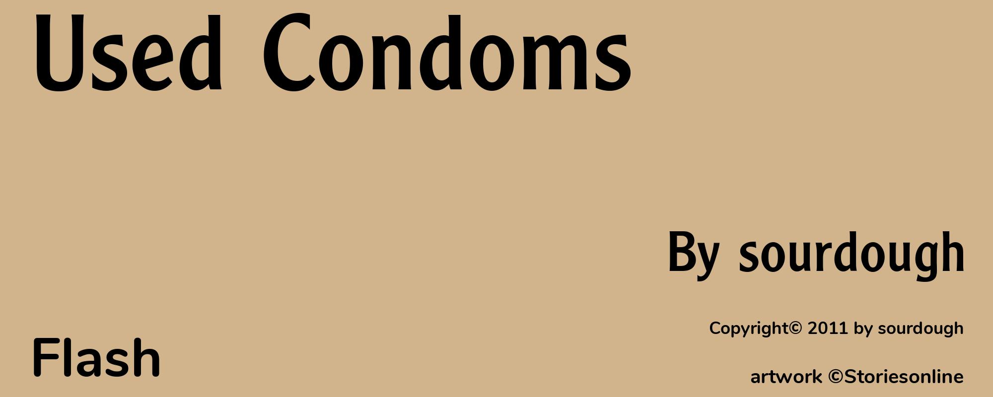 Used Condoms - Cover
