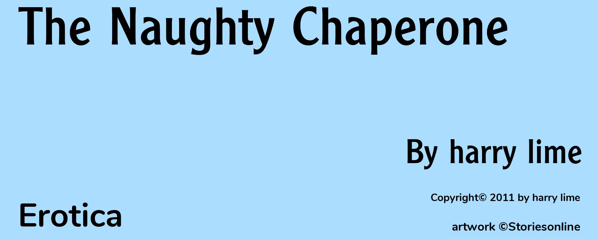 The Naughty Chaperone - Cover