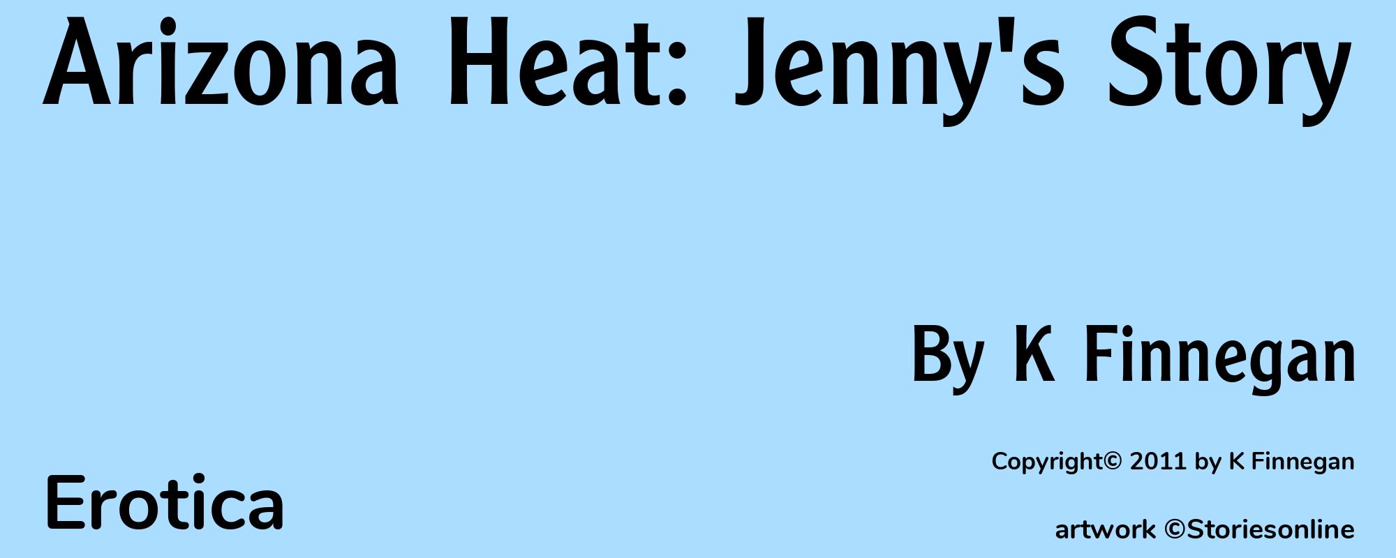 Arizona Heat: Jenny's Story - Cover