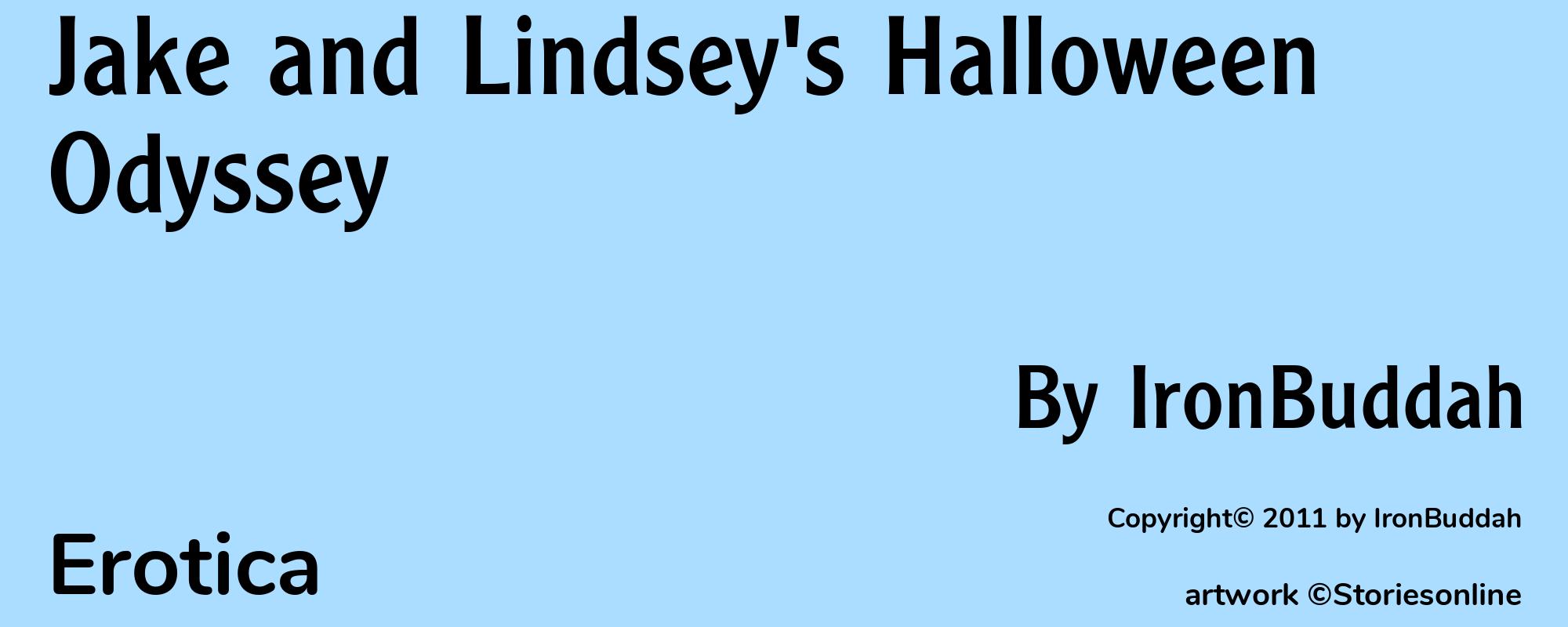 Jake and Lindsey's Halloween Odyssey - Cover