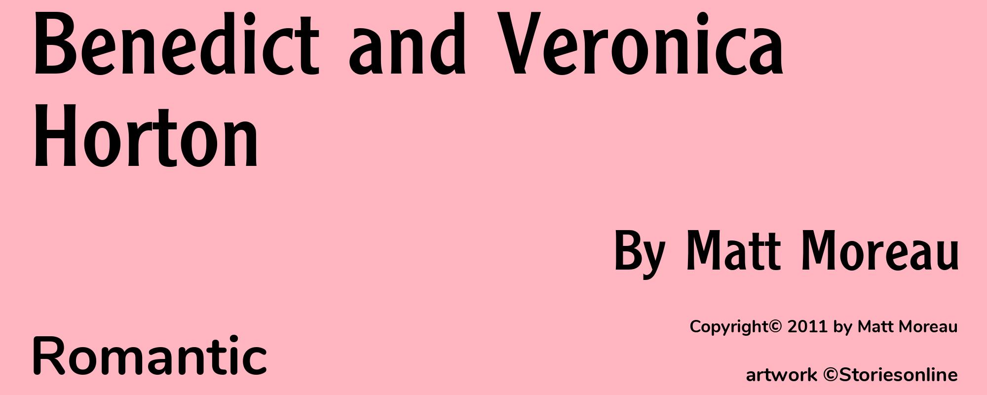 Benedict and Veronica Horton - Cover