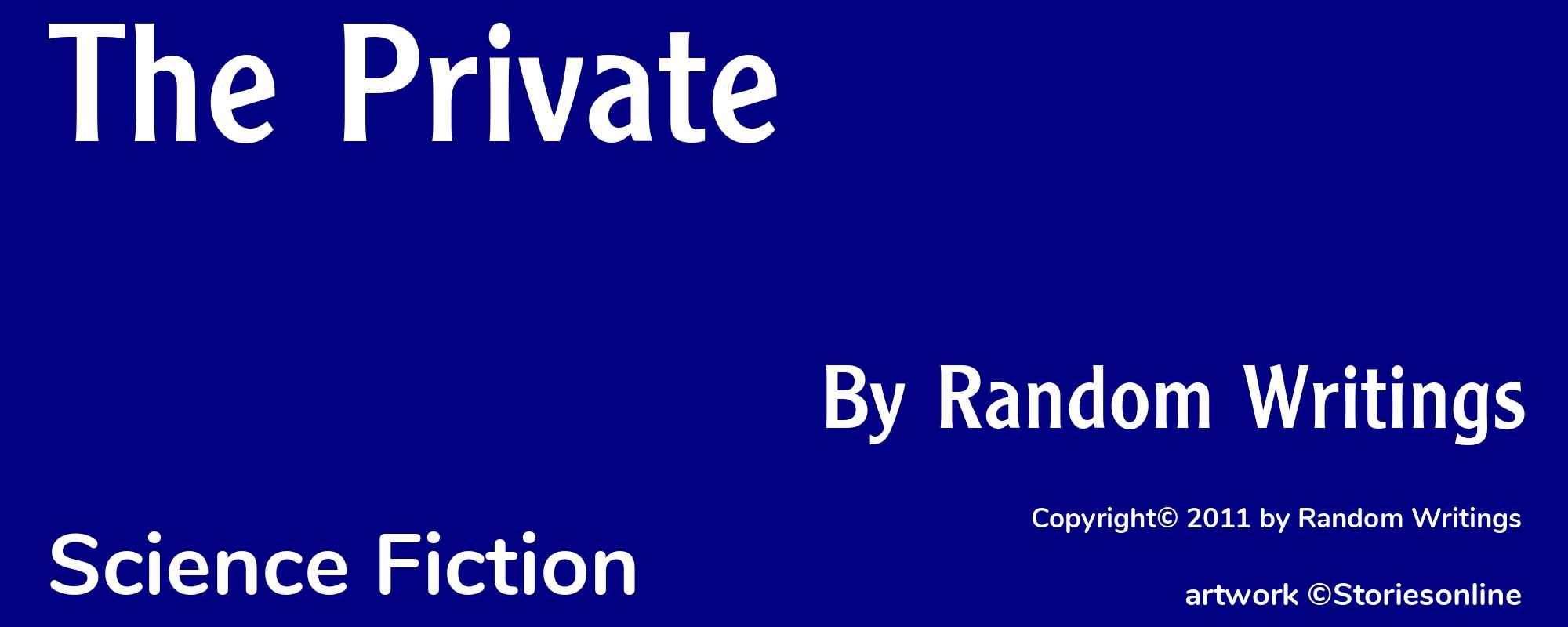 The Private - Cover