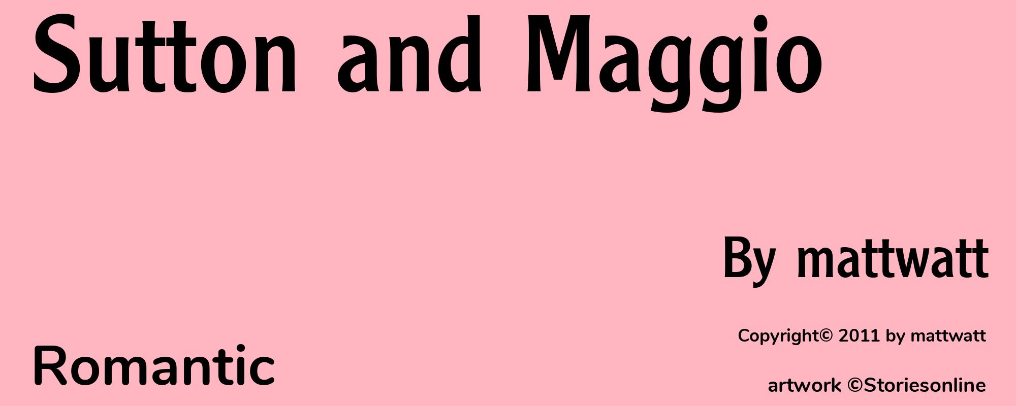 Sutton and Maggio - Cover
