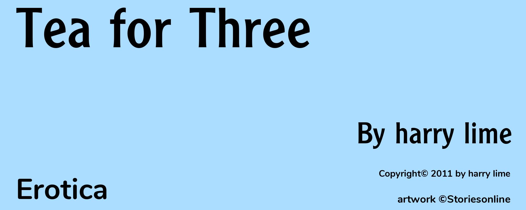 Tea for Three - Cover