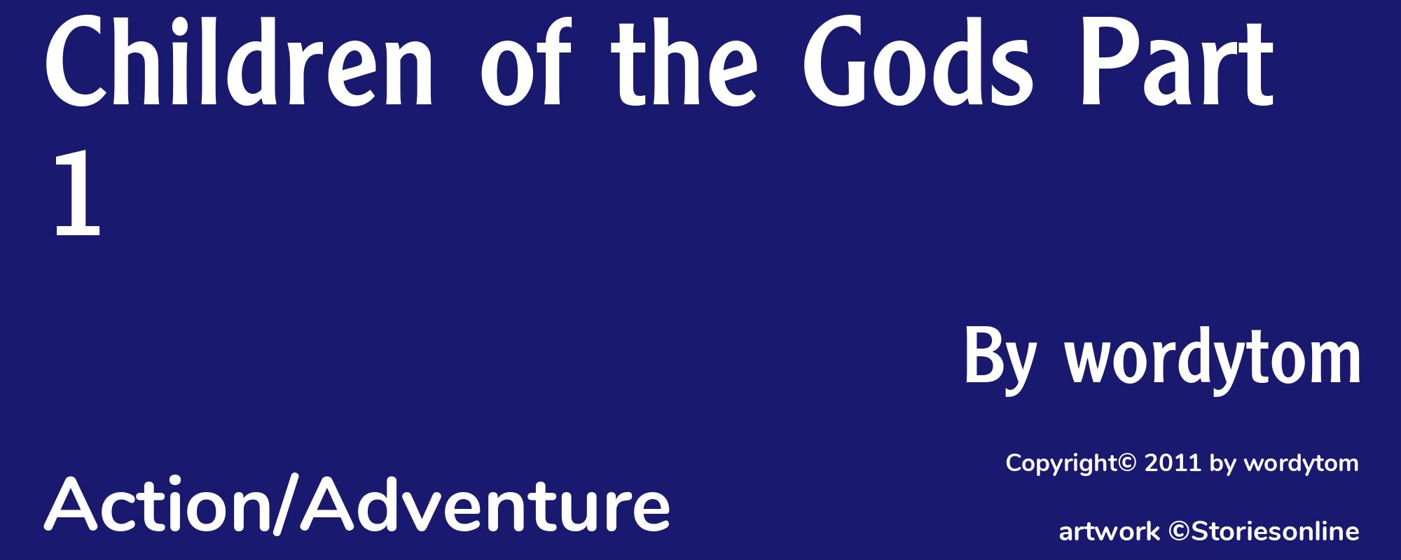 Children of the Gods Part 1 - Cover