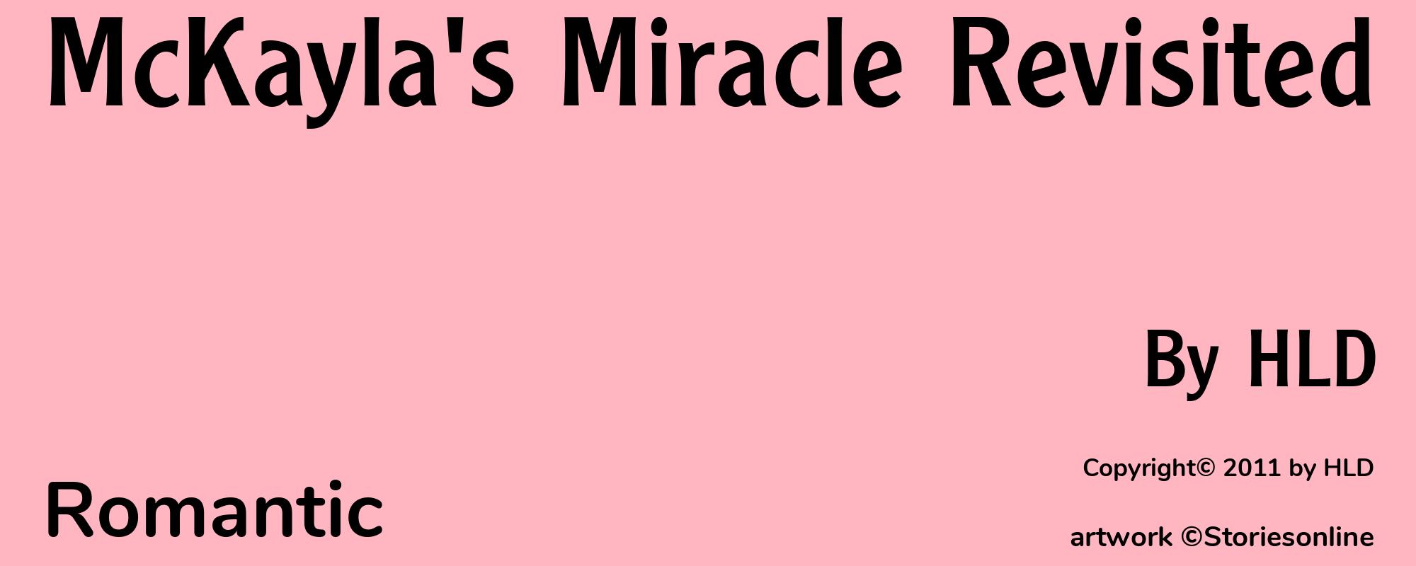 McKayla's Miracle Revisited - Cover