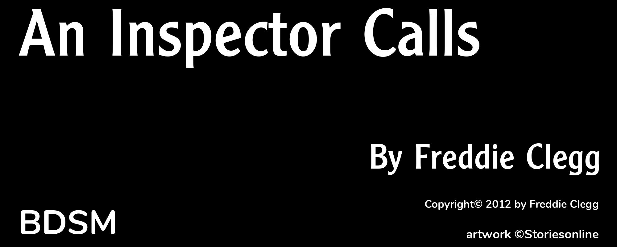 An Inspector Calls - Cover