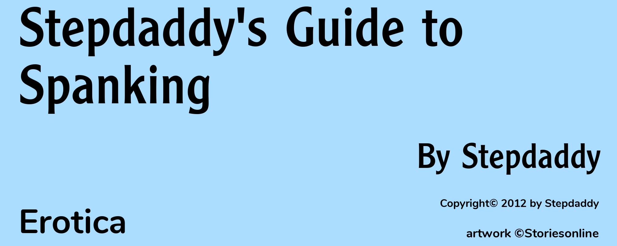 Stepdaddy's Guide to Spanking - Cover
