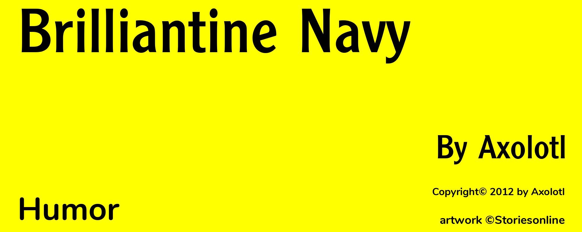 Brilliantine Navy - Cover