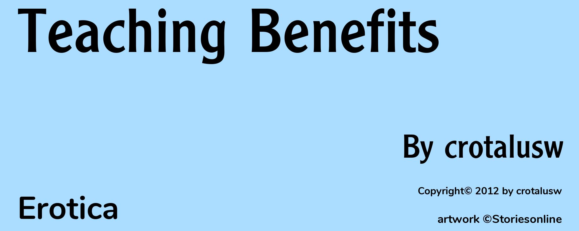 Teaching Benefits - Cover