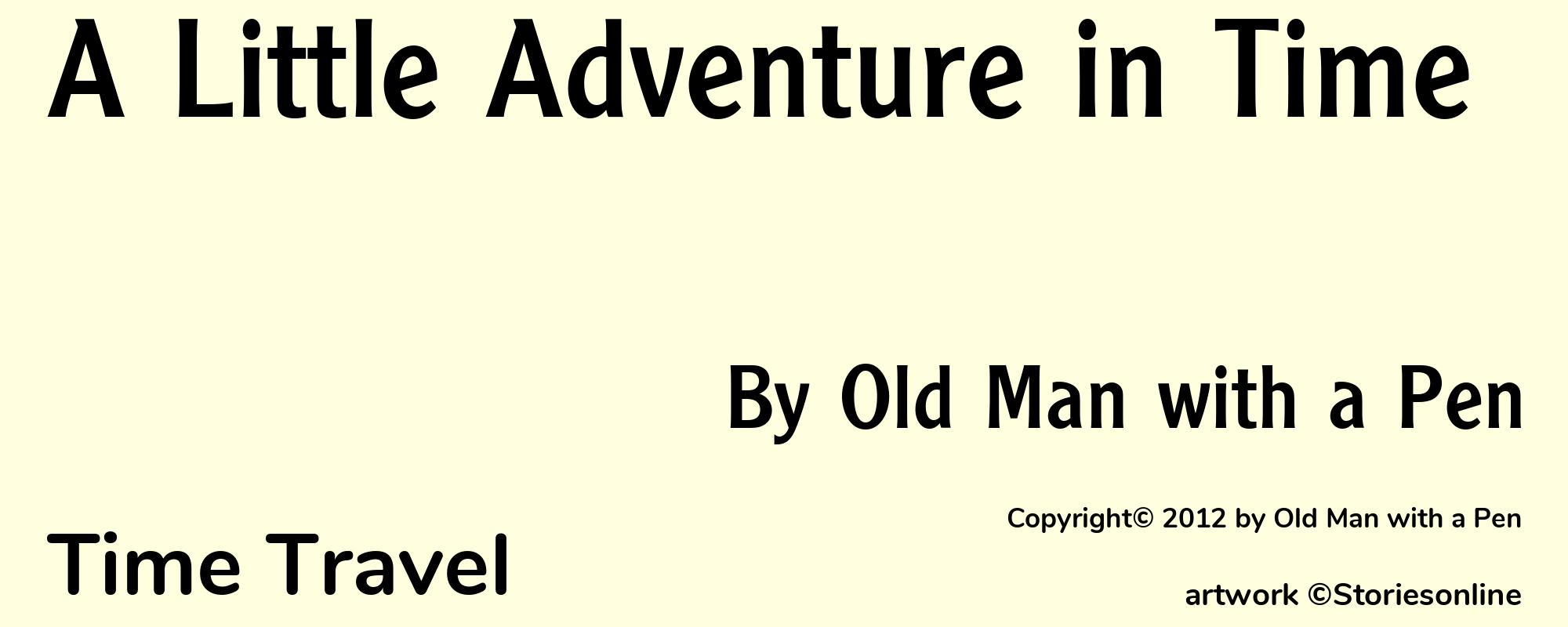 A Little Adventure in Time - Cover