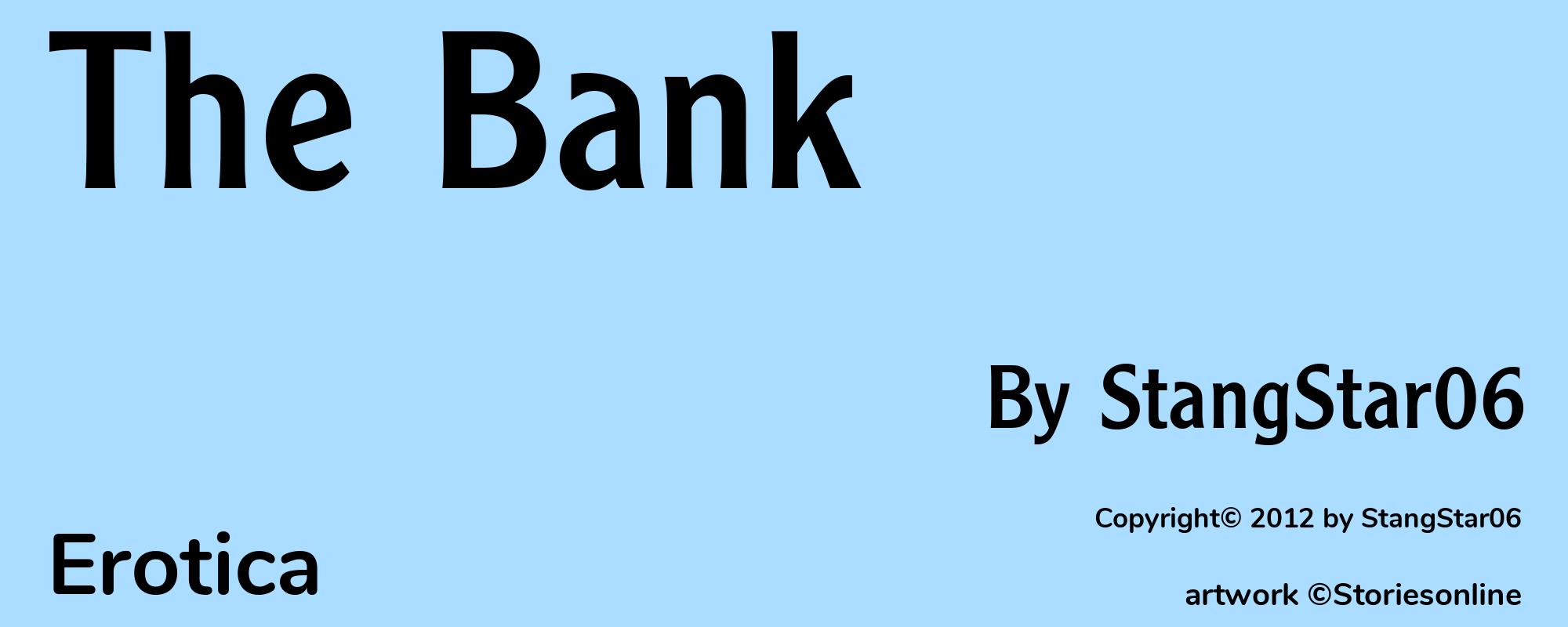 The Bank - Cover