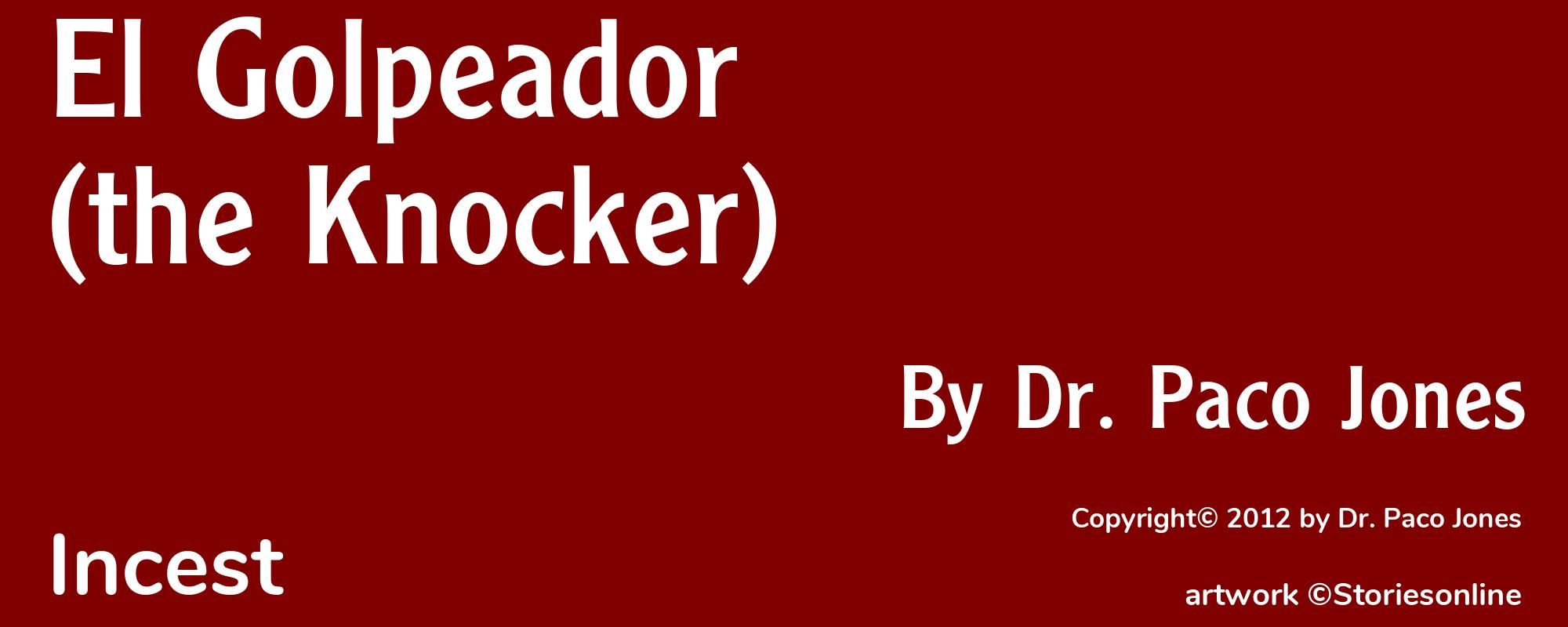 El Golpeador (the Knocker) - Cover