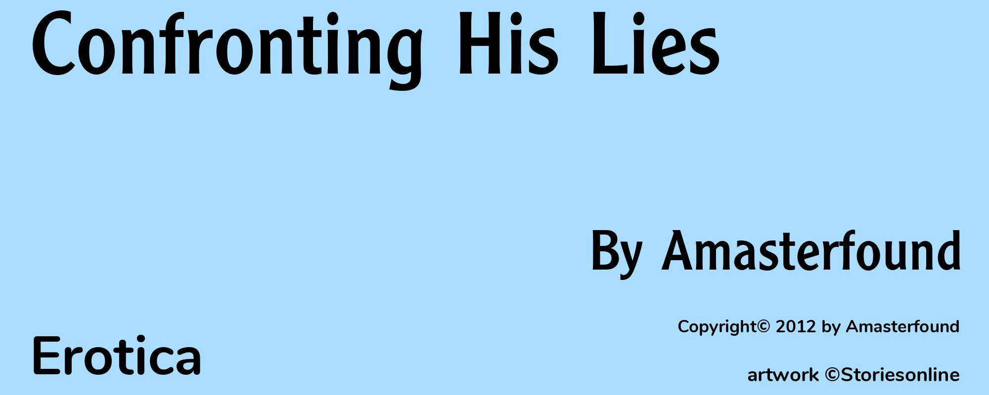 Confronting His Lies - Cover
