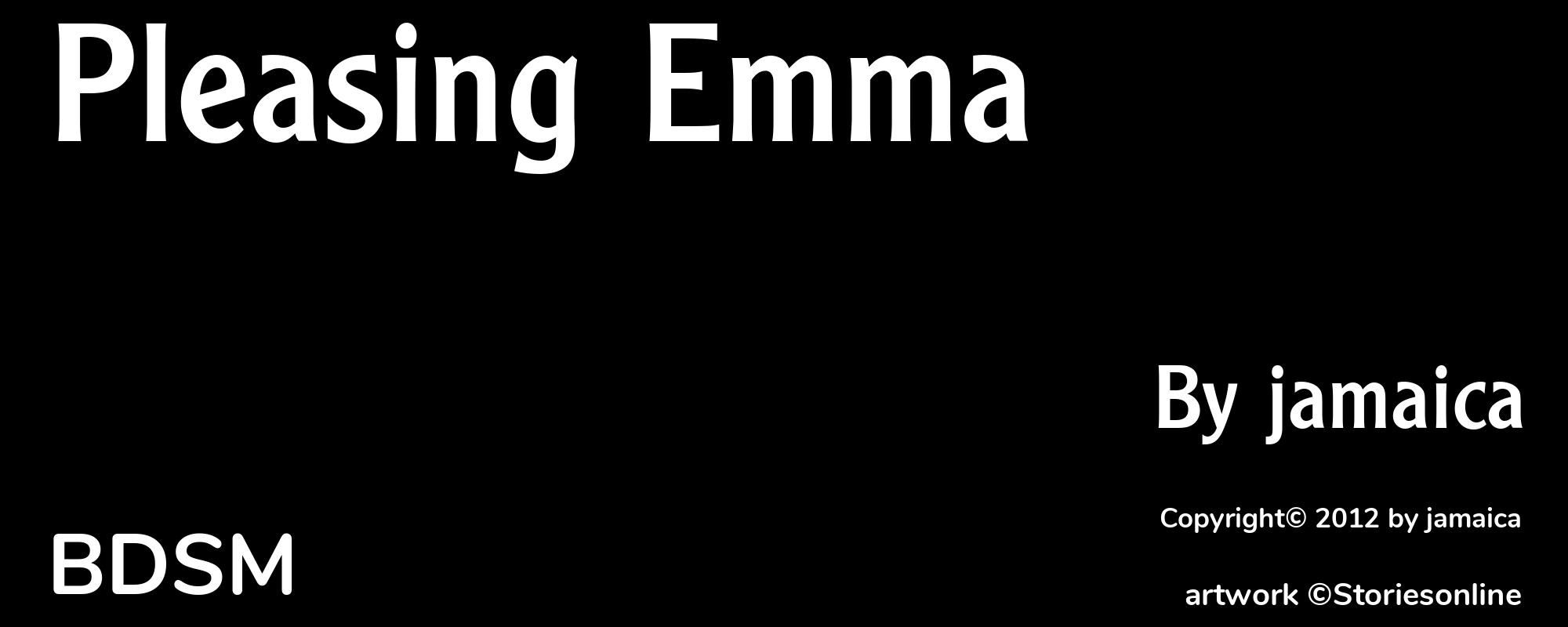 Pleasing Emma - Cover