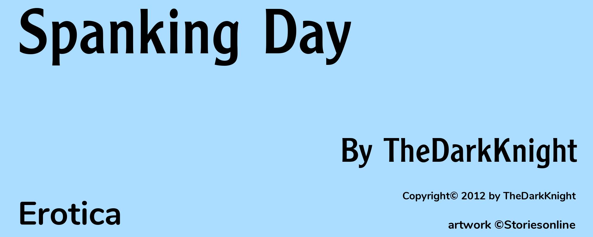Spanking Day - Cover