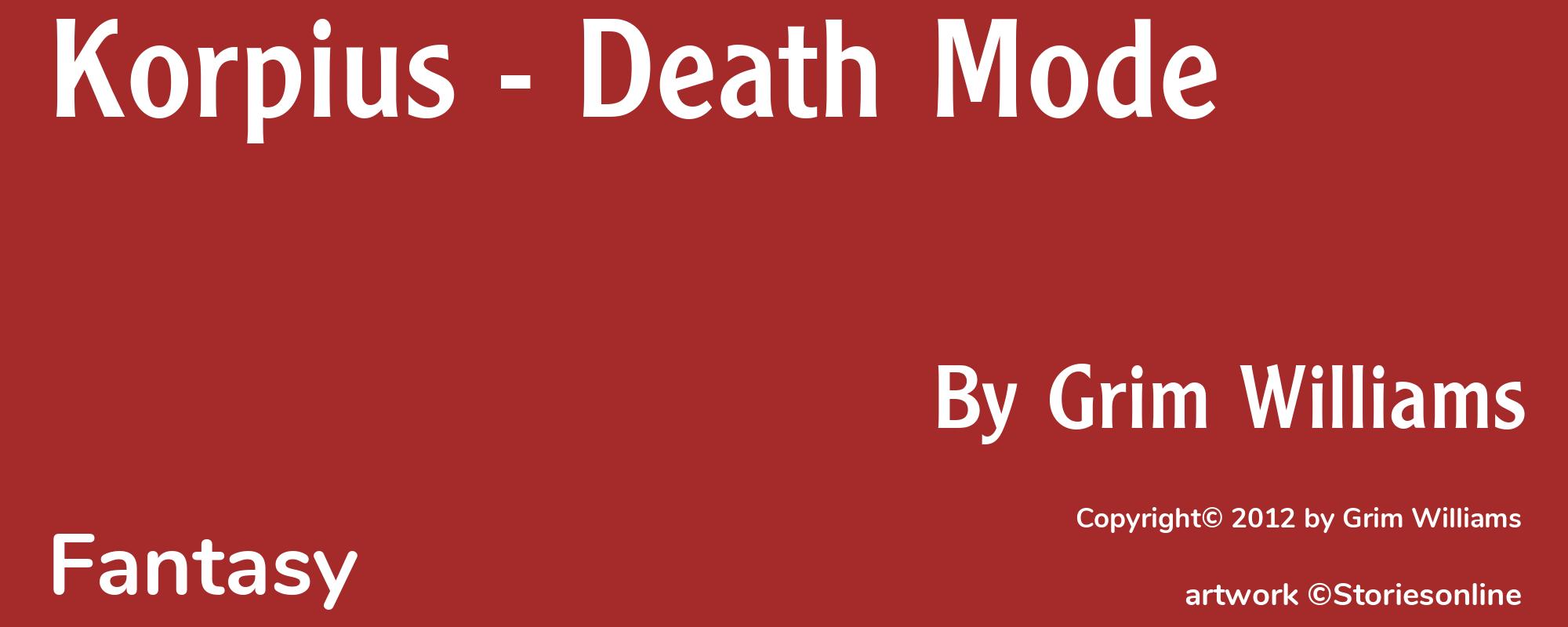 Korpius - Death Mode - Cover
