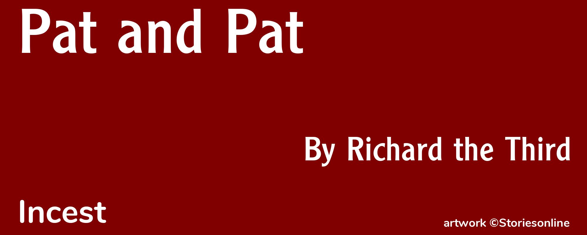Pat and Pat - Cover