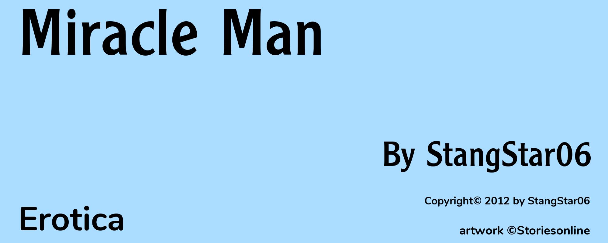 Miracle Man - Cover