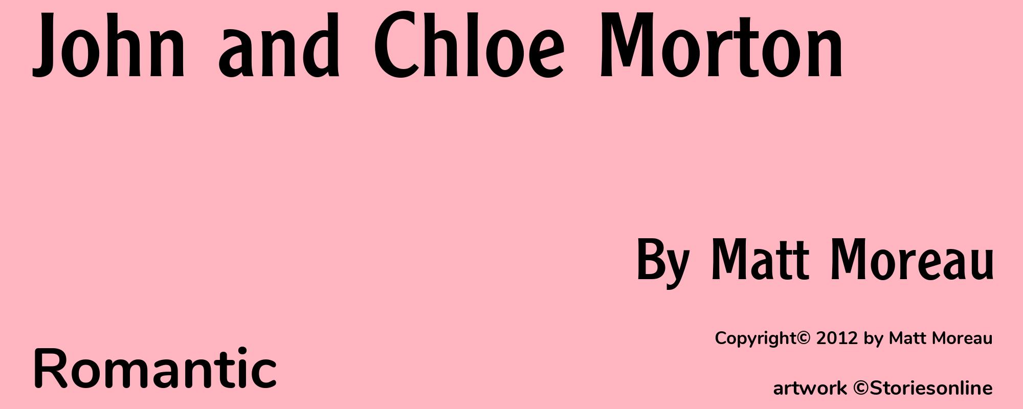John and Chloe Morton - Cover