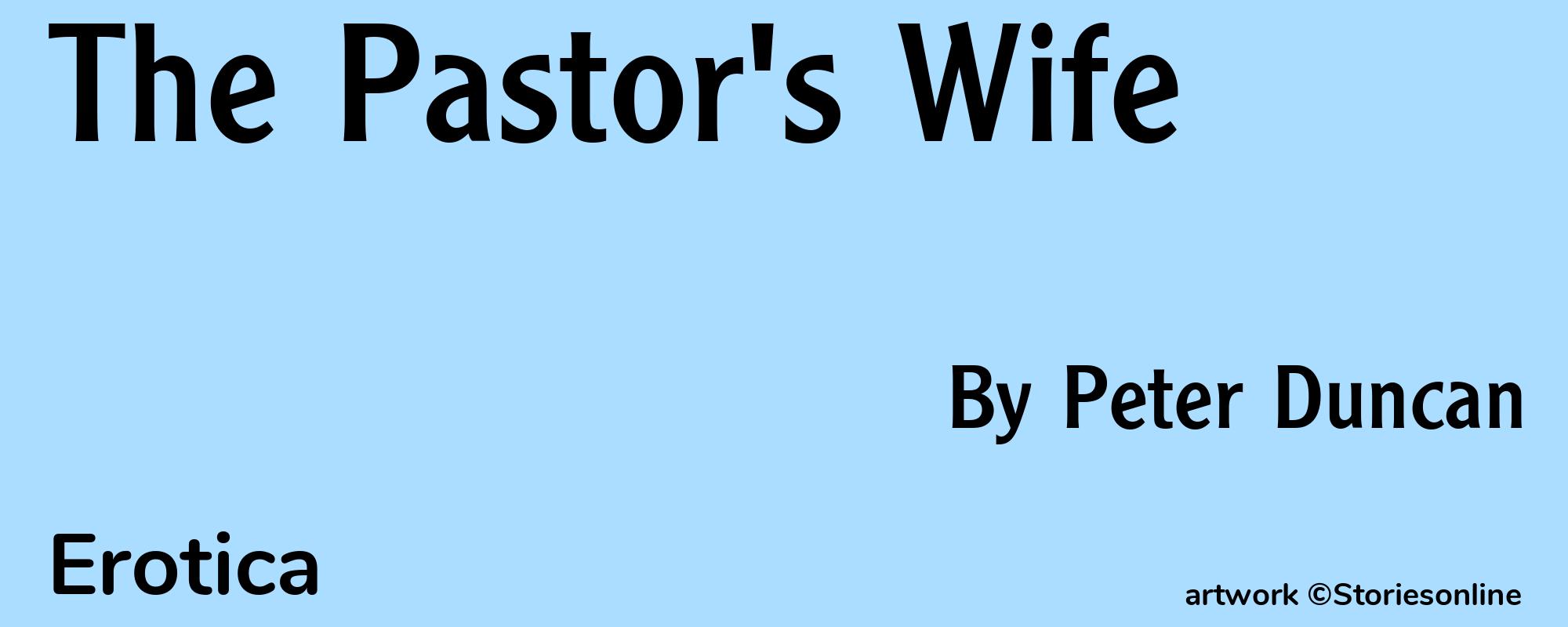 The Pastor's Wife - Cover