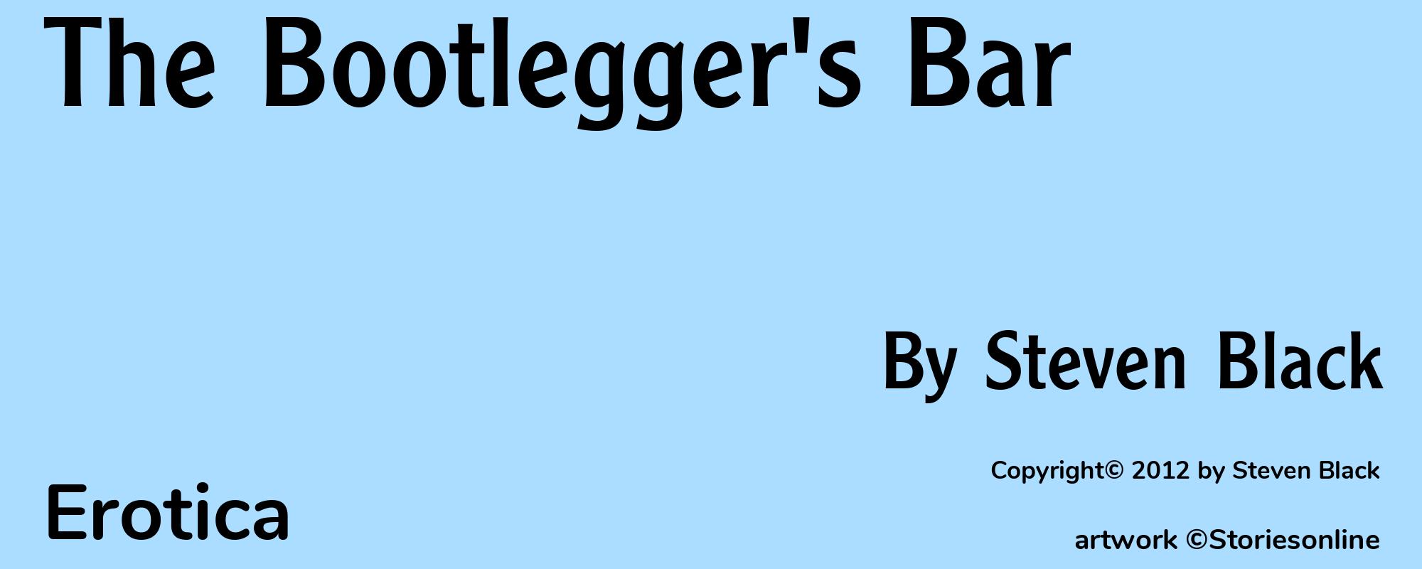 The Bootlegger's Bar - Cover