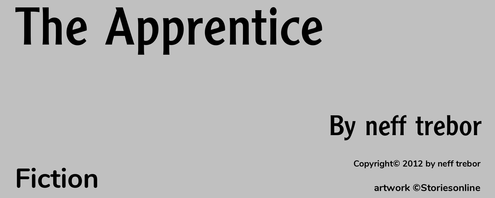 The Apprentice - Cover