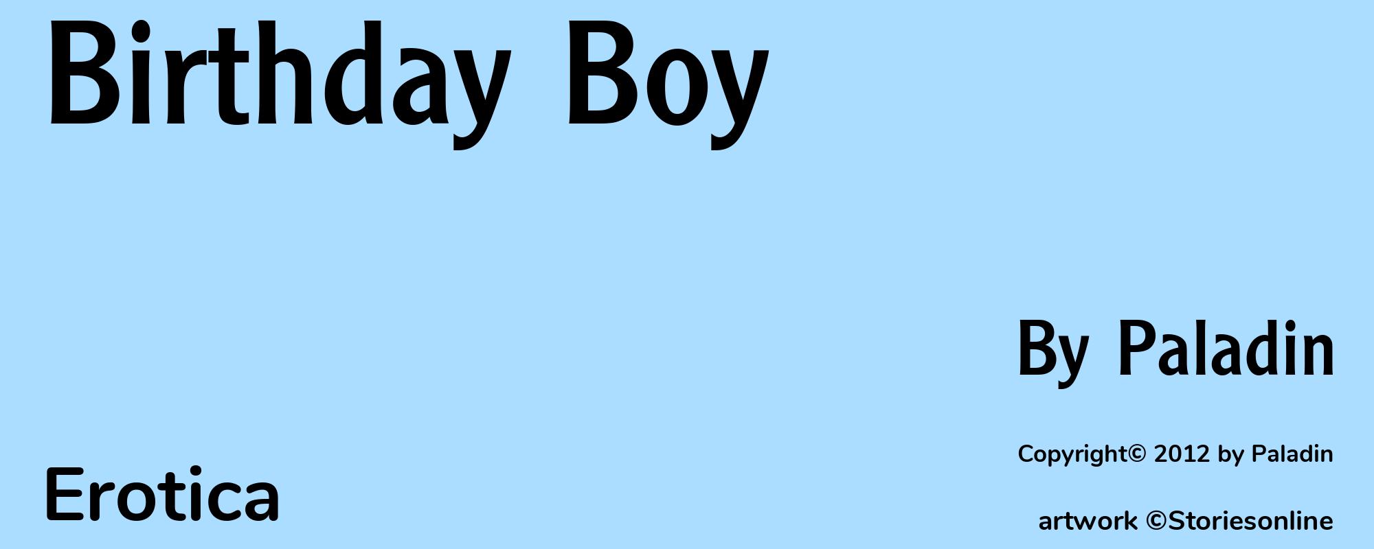 Birthday Boy - Cover