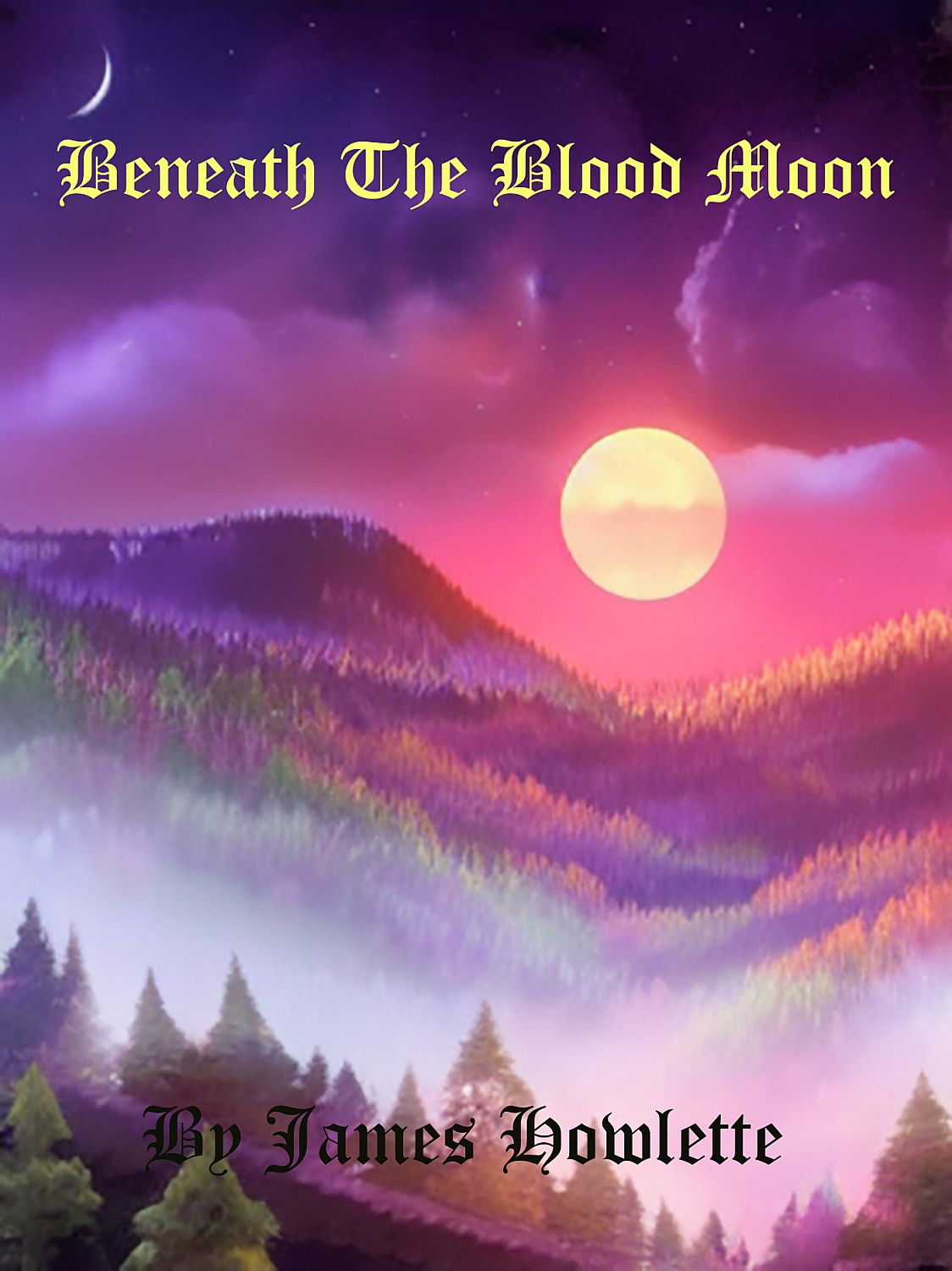 Blood Moon Chronicles: Book 1: Beneath the Blood Moon - Cover