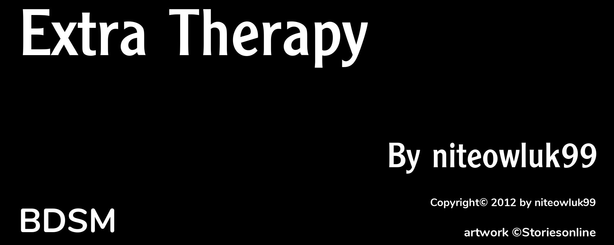 Extra Therapy - Cover