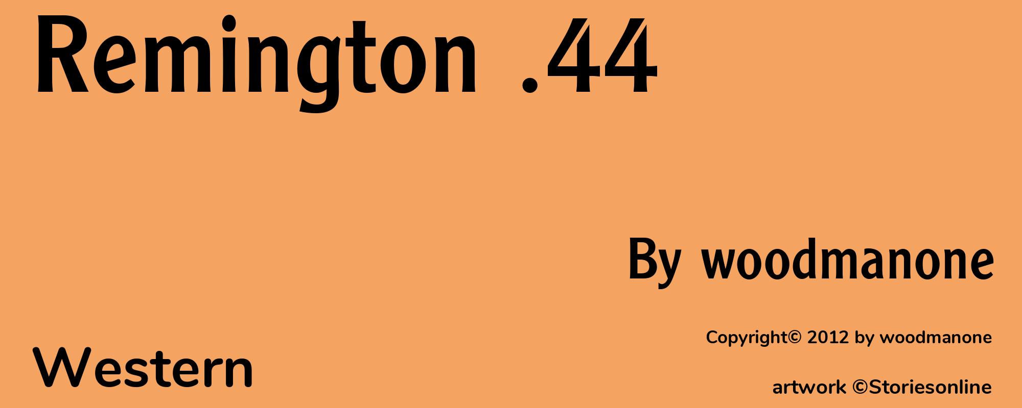 Remington .44 - Cover