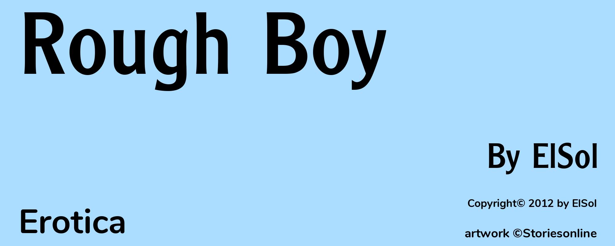 Rough Boy - Cover