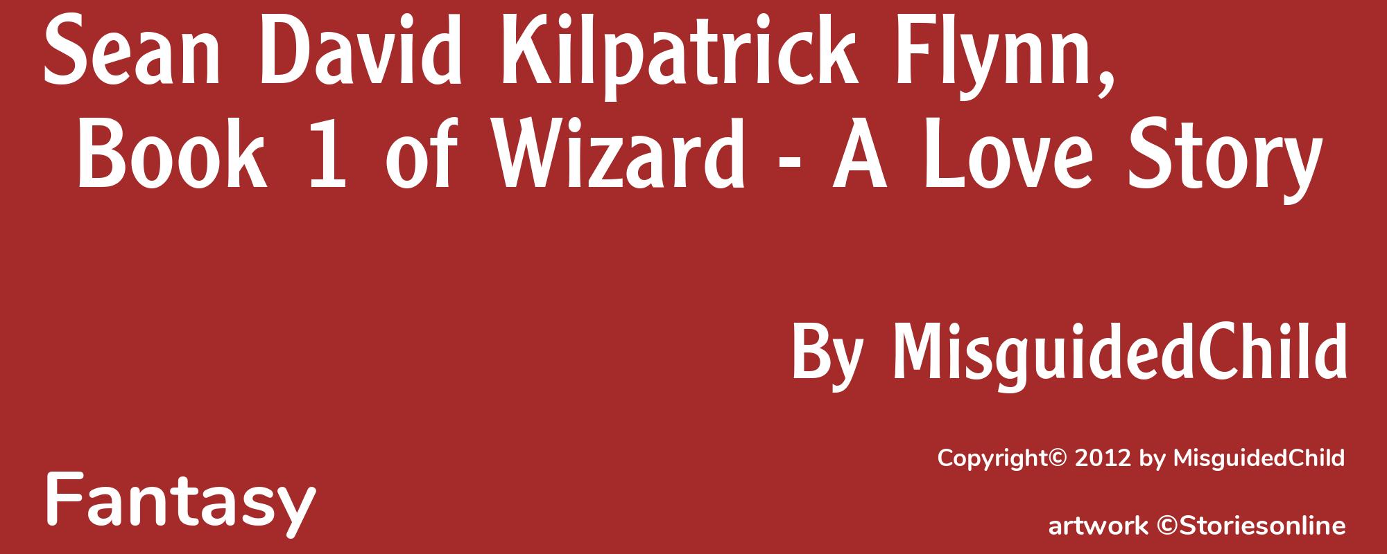 Sean David Kilpatrick Flynn, Book 1 of Wizard - A Love Story - Cover