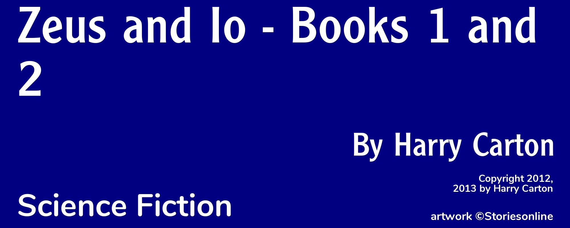 Zeus and Io - Books 1 and 2 - Cover