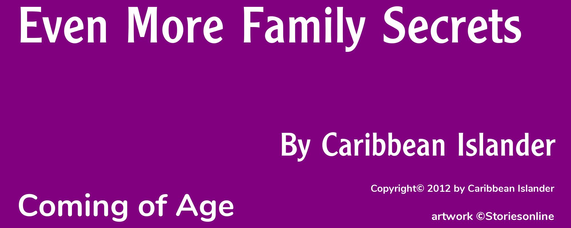 Even More Family Secrets - Cover