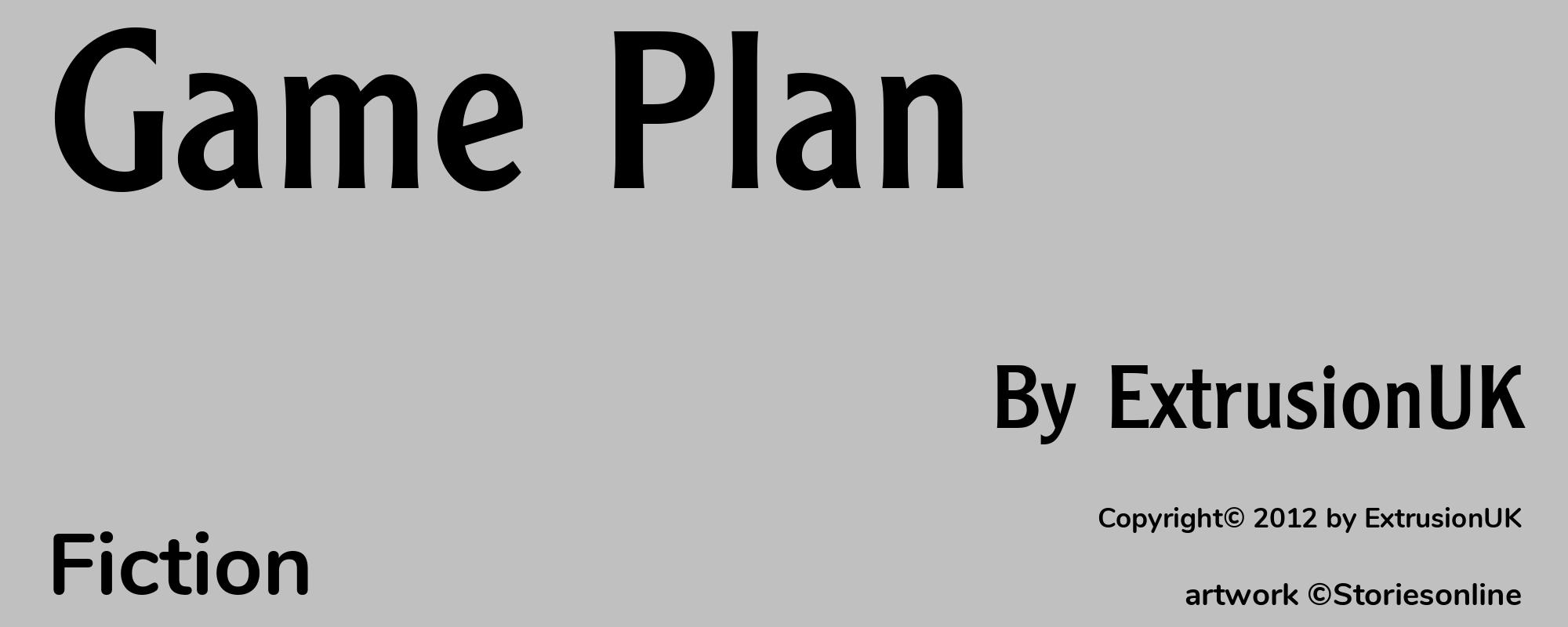Game Plan - Cover